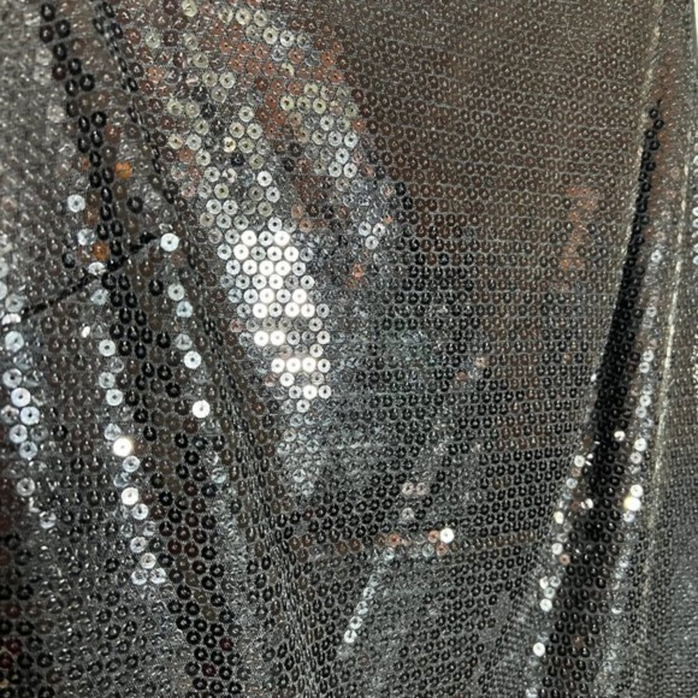 Cynthia Rowley Tie-Back Black Sequin‎ Dress - Picture 4 of 6
